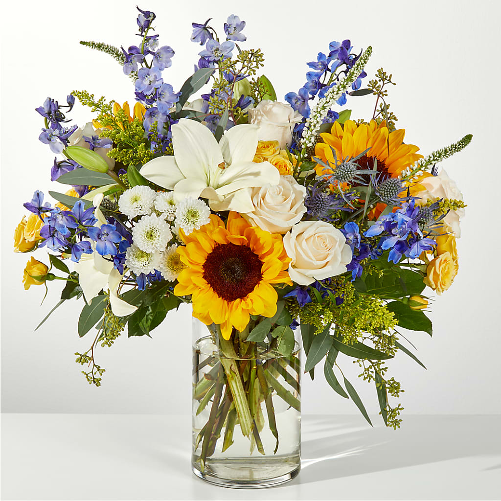 Wonderfully Sunny Bouquet – Militaryflorist.com, Tontitown AR