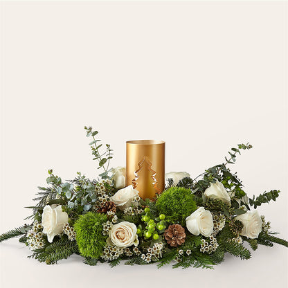 Chestnuts Roasting Centerpiece –  Militaryflorist.com, Tontitown AR