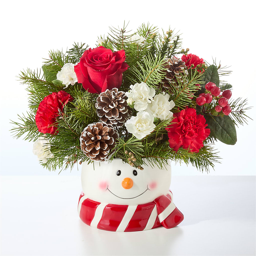 Jolly Snowman Bouquet –  Militaryflorist.com, Tontitown AR
