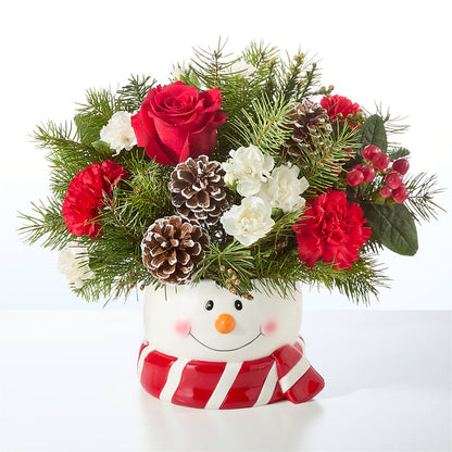 Jolly Snowman Bouquet –  Militaryflorist.com, Tontitown AR