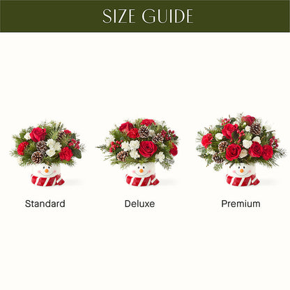 Jolly Snowman Bouquet –  Militaryflorist.com, Tontitown AR