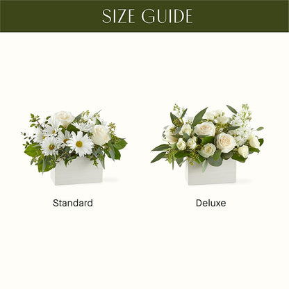 Fresh Linen Box Bouquet –  Militaryflorist.com, Tontitown AR