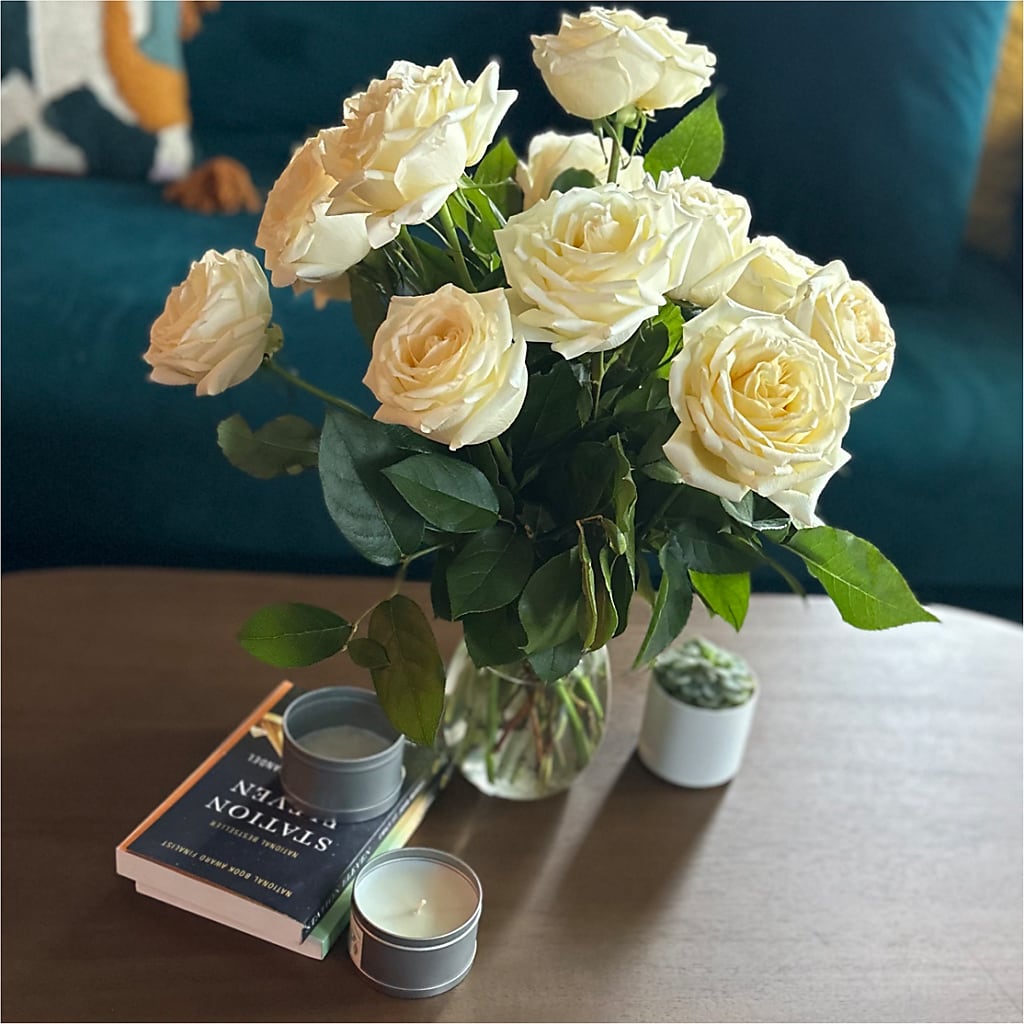 Long Stem Yellow Rose Bouquet –  Militaryflorist.com, Tontitown AR