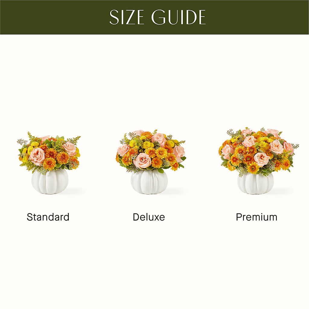Peachy Pumpkin –  Militaryflorist.com, Tontitown AR