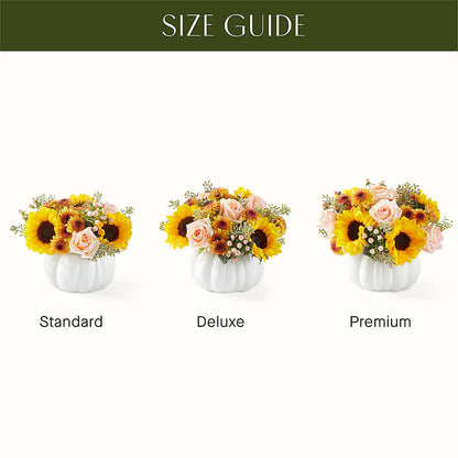 Pumpkin to Talk About Bouquet –  Militaryflorist.com, Tontitown AR