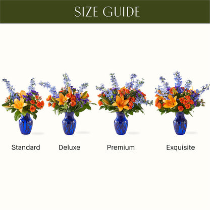 Radiant Citrus Bouquet –  Militaryflorist.com, Tontitown AR