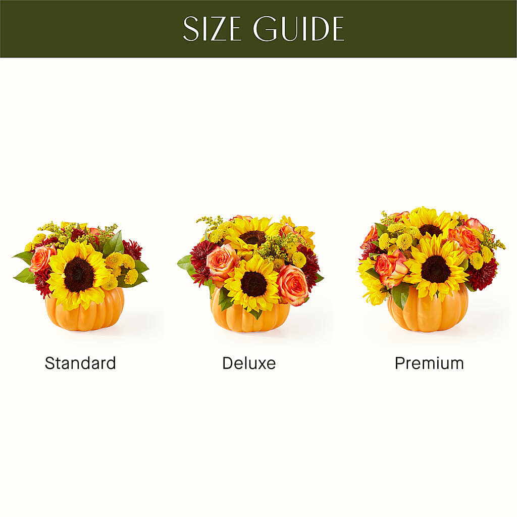 Golden Gourd Pumpkin Bouquet –  Militaryflorist.com, Tontitown AR