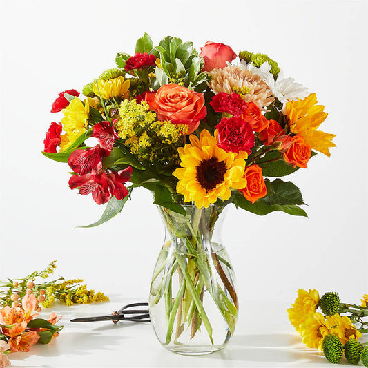 Fall Delight – A Florist Original –  Militaryflorist.com, Tontitown AR
