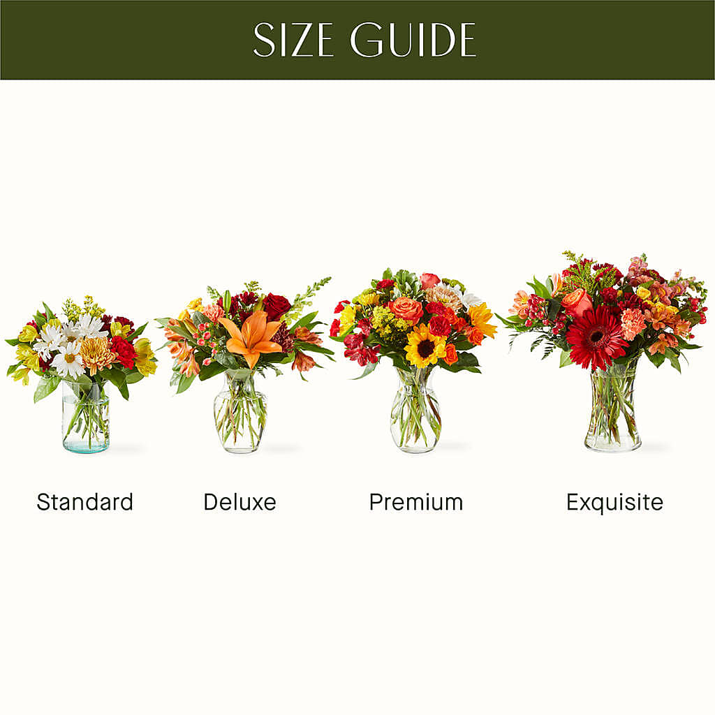 Fall Delight – A Florist Original –  Militaryflorist.com, Tontitown AR