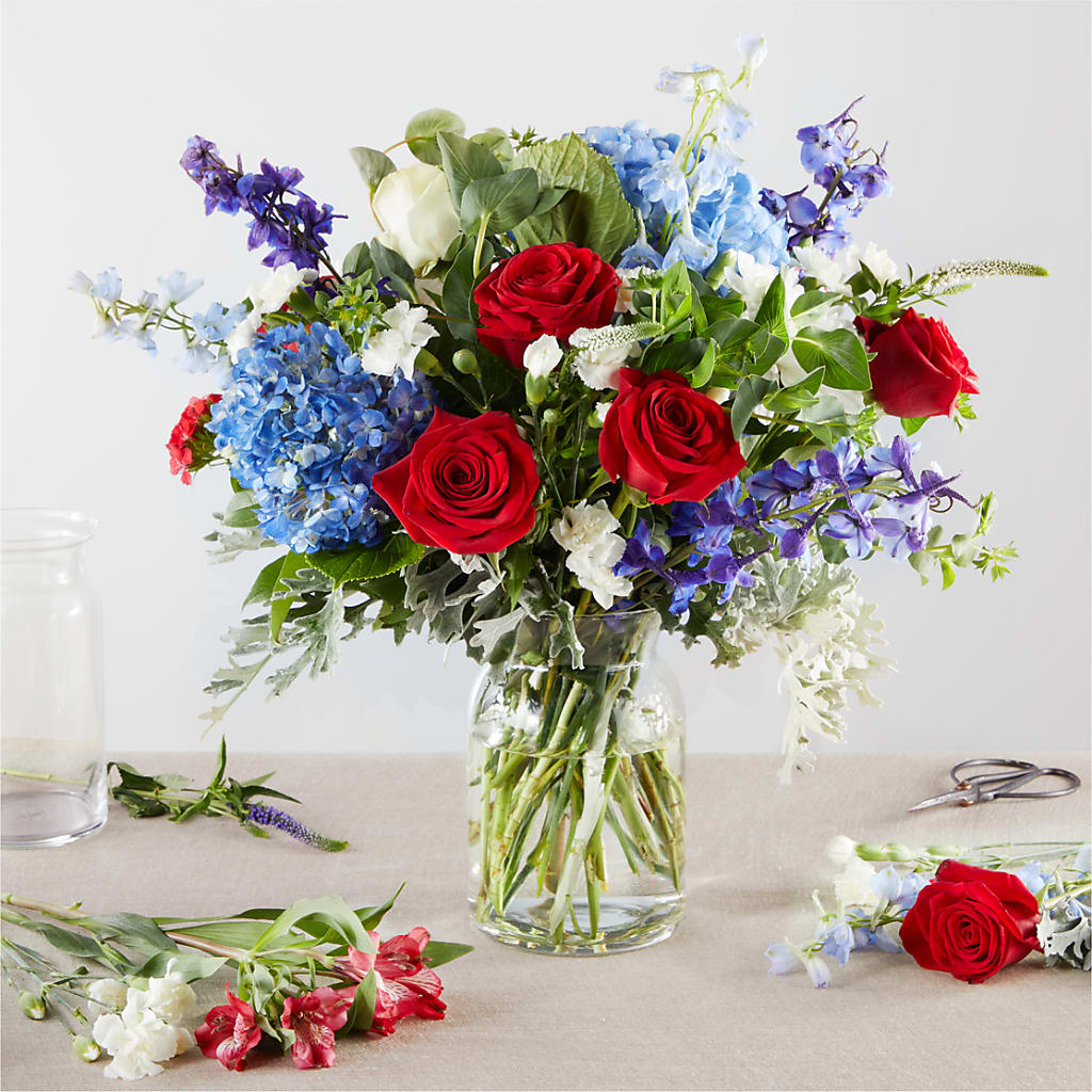 Star Spangled - A Florist Original –  Militaryflorist.com, Tontitown AR
