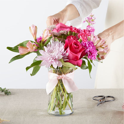 Pink Ribbon - A Florist Original –  Militaryflorist.com, Tontitown AR