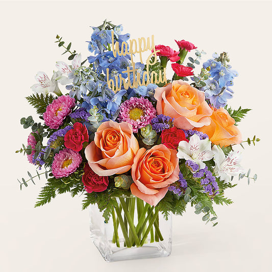 Birthday Bash Bouquet –  Militaryflorist.com, Tontitown AR