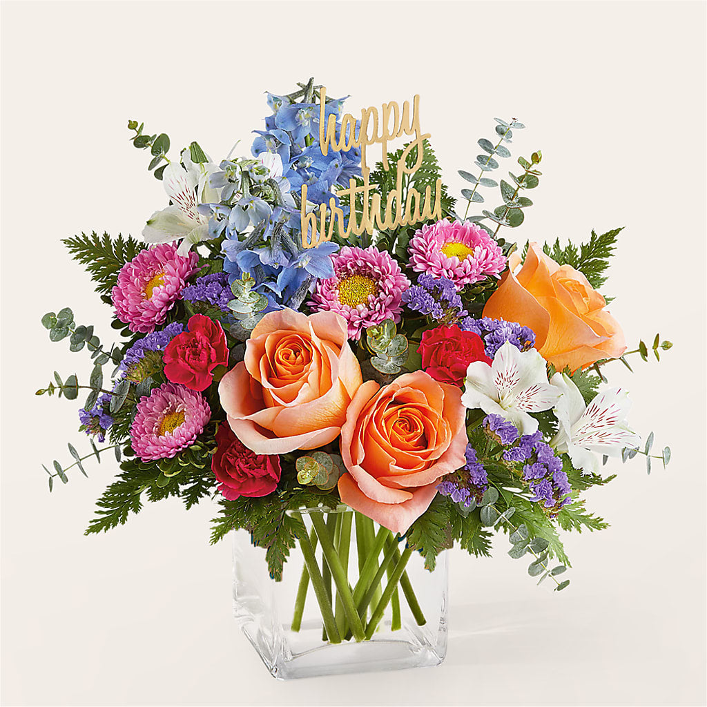 Birthday Bash Bouquet –  Militaryflorist.com, Tontitown AR