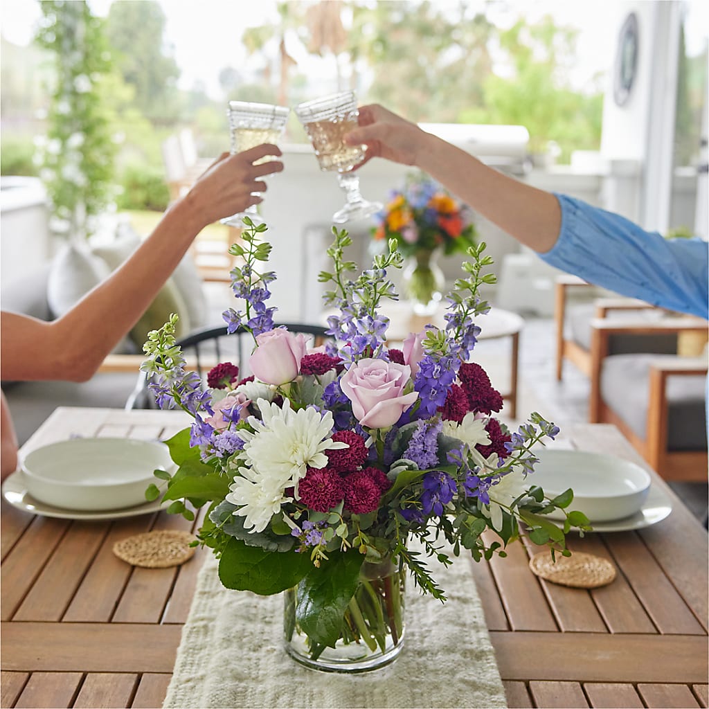 Violet Frost Bouquet –  Militaryflorist.com, Tontitown AR