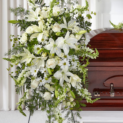 Loving Thoughts Standing Spray –  Militaryflorist.com, Tontitown AR