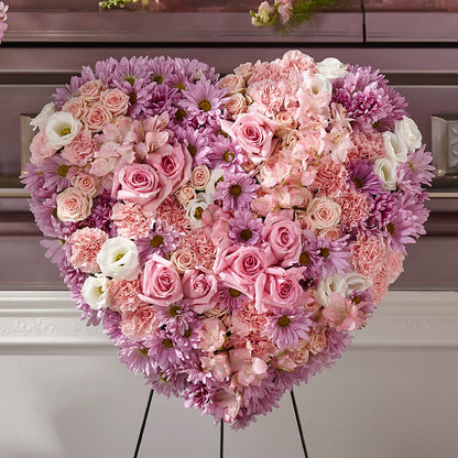 Heaven's Light Heart –  Militaryflorist.com, Tontitown AR