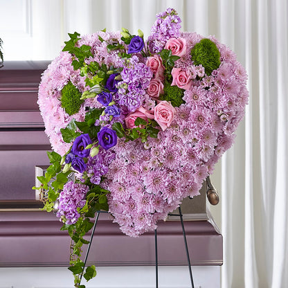 Treasured Love Standing Heart –  Militaryflorist.com, Tontitown AR