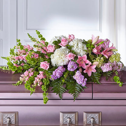 Life's Gratitude Casket Spray –  Militaryflorist.com, Tontitown AR