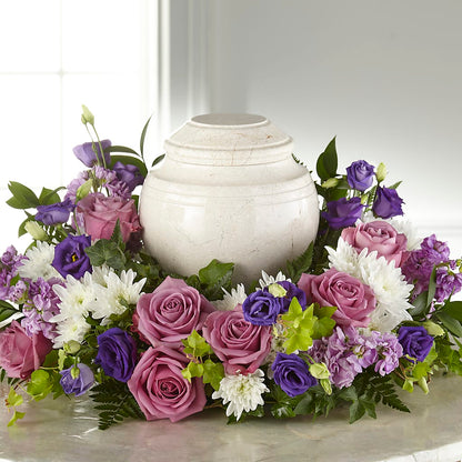 Blooming Sympathy Cremation Adornment –  Militaryflorist.com, Tontitown AR