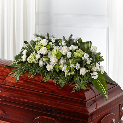 Hopeful Gesture Casket Spray –  Militaryflorist.com, Tontitown AR