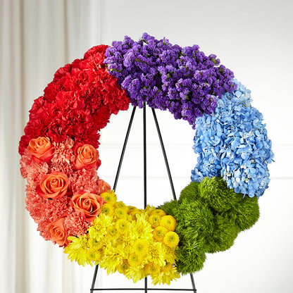 Circle of Love Wreath –  Militaryflorist.com, Tontitown AR