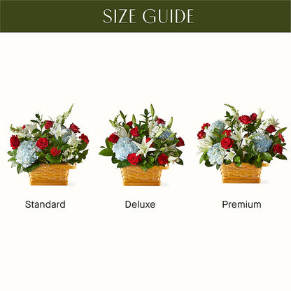 Greater Glory Basket –  Militaryflorist.com, Tontitown AR