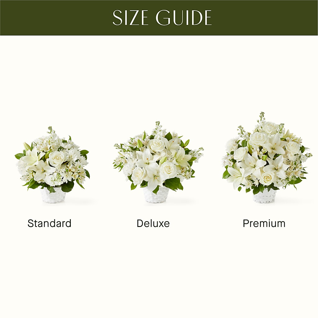 Peaceful Reflections Arrangement –  Militaryflorist.com, Tontitown AR
