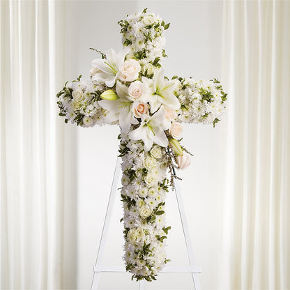 Spiritual Guidance Standing Spray –  Militaryflorist.com, Tontitown AR