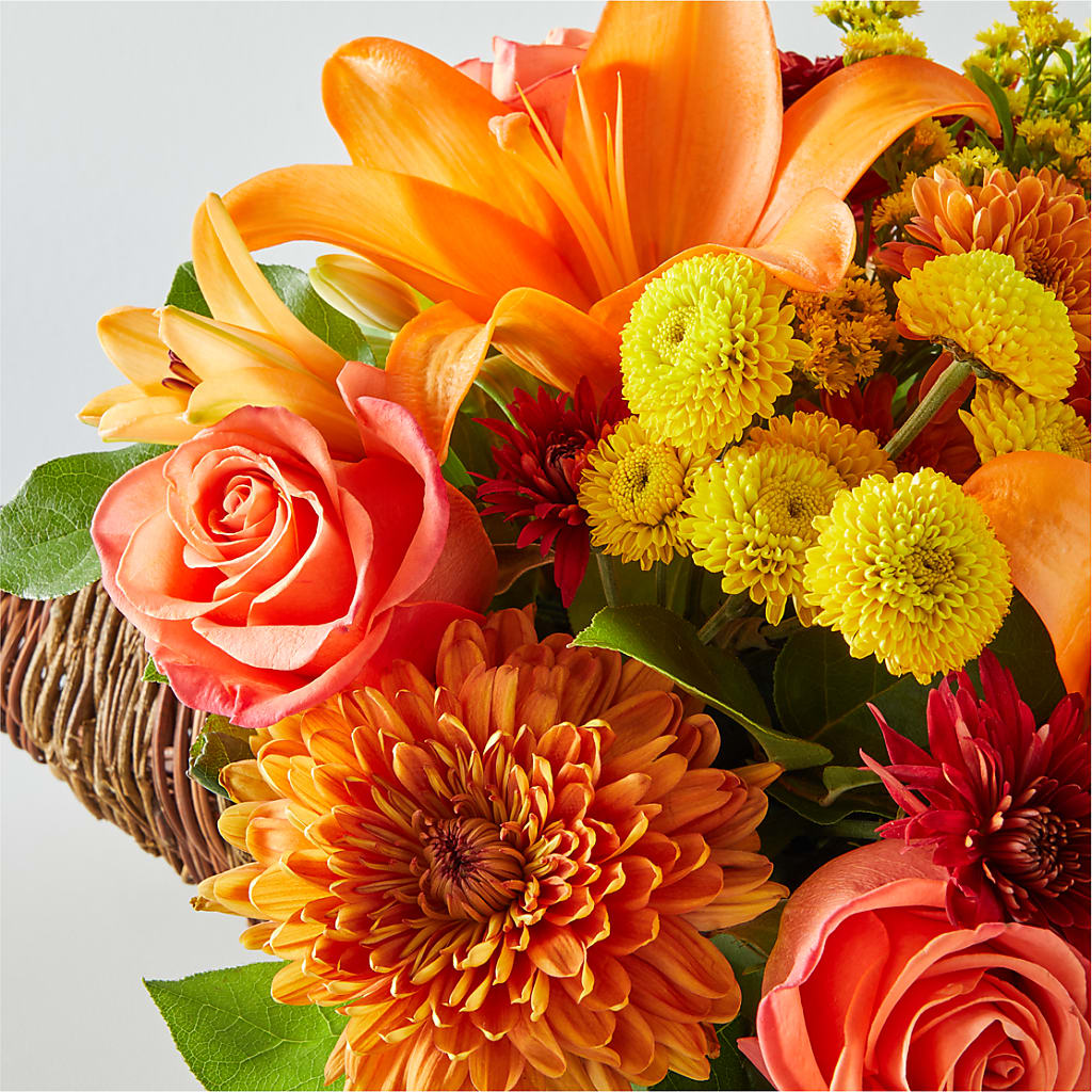 Bouquet of Blessings Cornucopia –  Militaryflorist.com, Tontitown AR