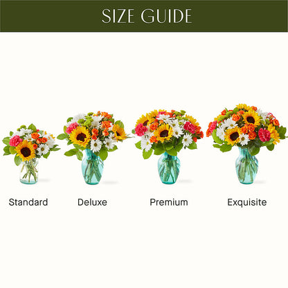 Sun-drenched Blooms Bouquet –  Militaryflorist.com, Tontitown AR