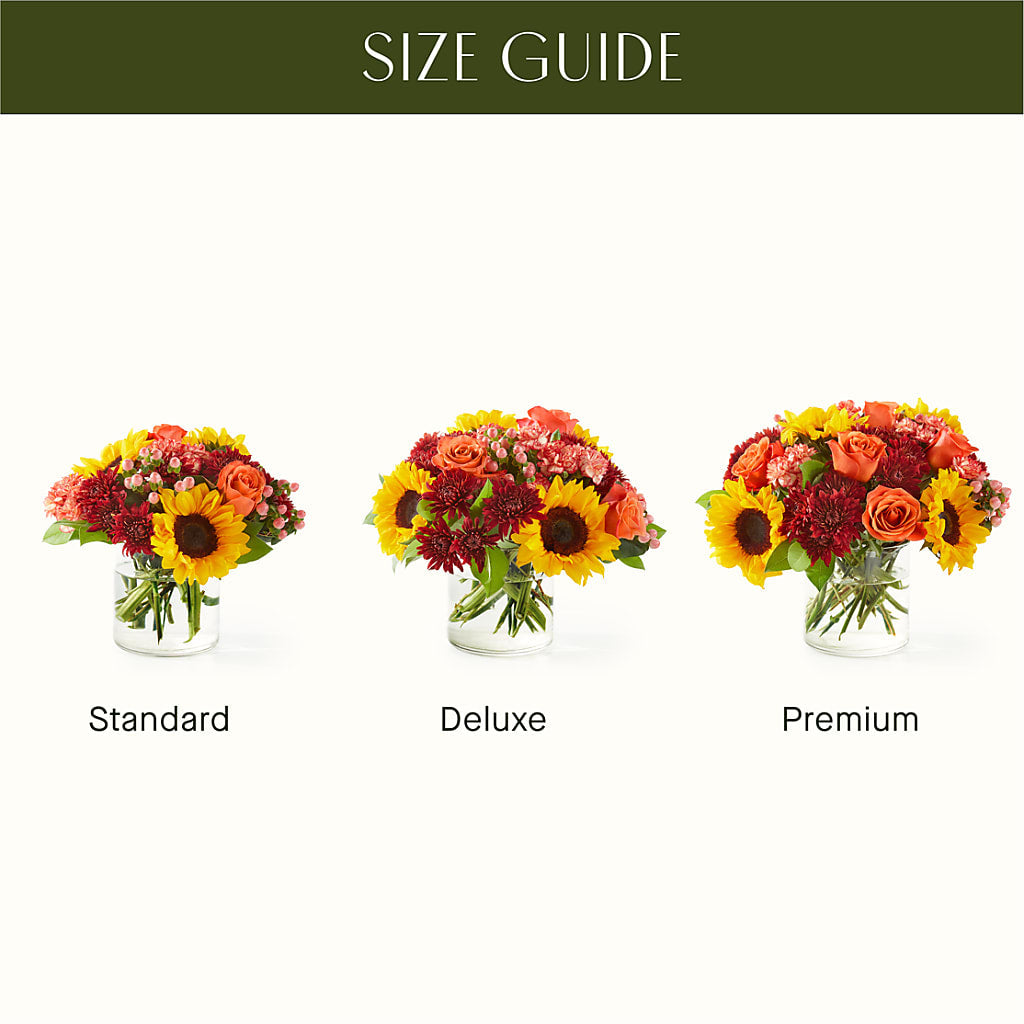 September Sunset Bouquet –  Militaryflorist.com, Tontitown AR