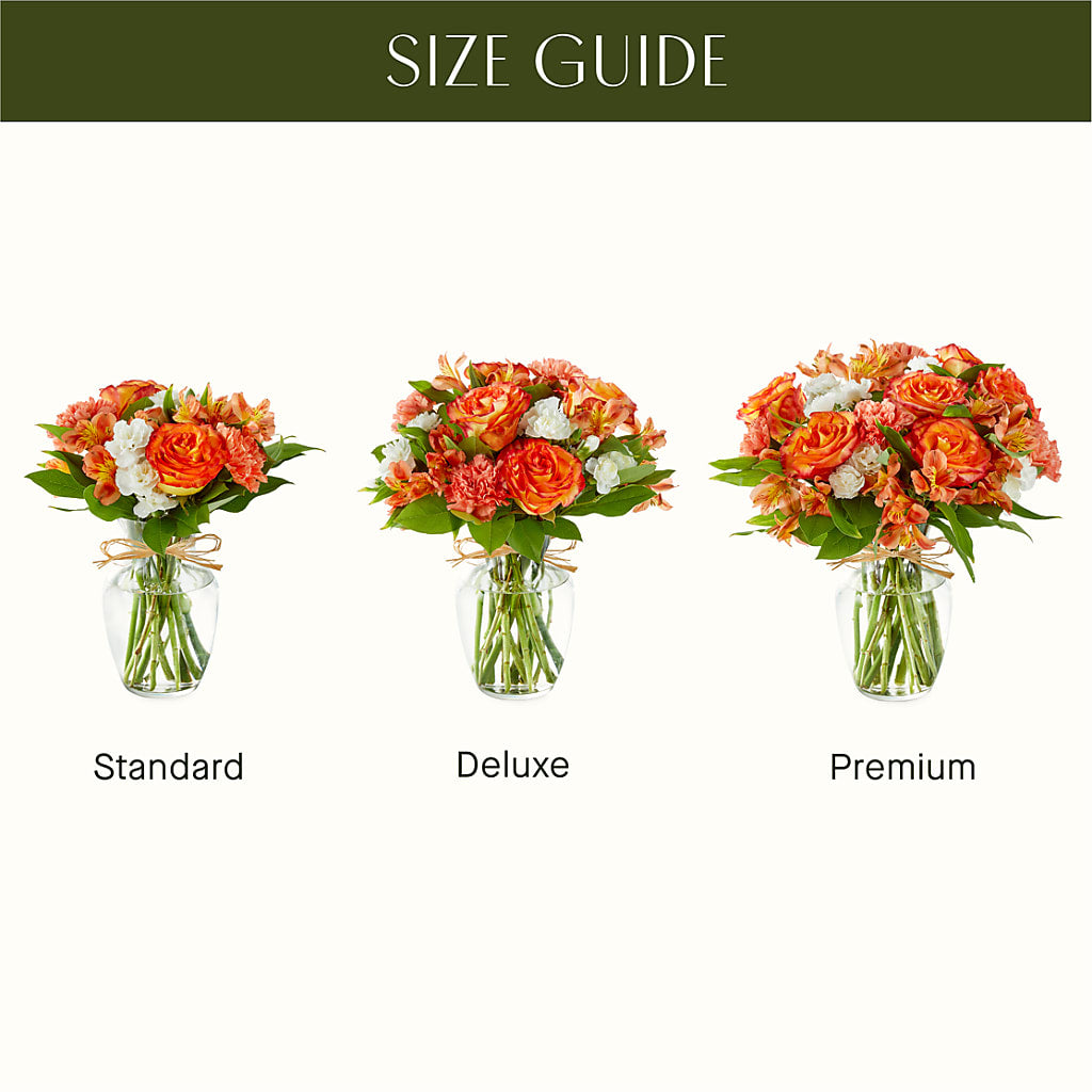 Apricot Glow Bouquet –  Militaryflorist.com, Tontitown AR