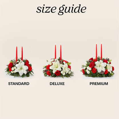Seasonal Festivities Centerpiece –  Militaryflorist.com, Tontitown AR