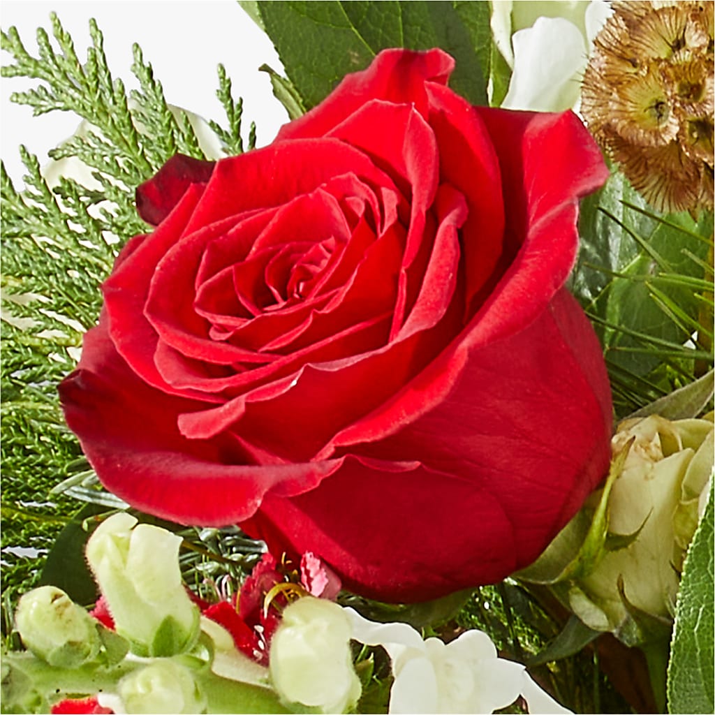 Deck the Halls Bouquet –  Militaryflorist.com, Tontitown AR