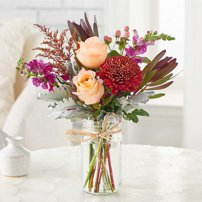 Moody Hues Bouquet –  Militaryflorist.com, Tontitown AR