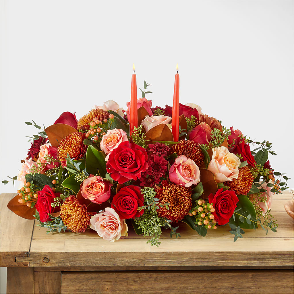 Gather Near Centerpiece –  Militaryflorist.com, Tontitown AR