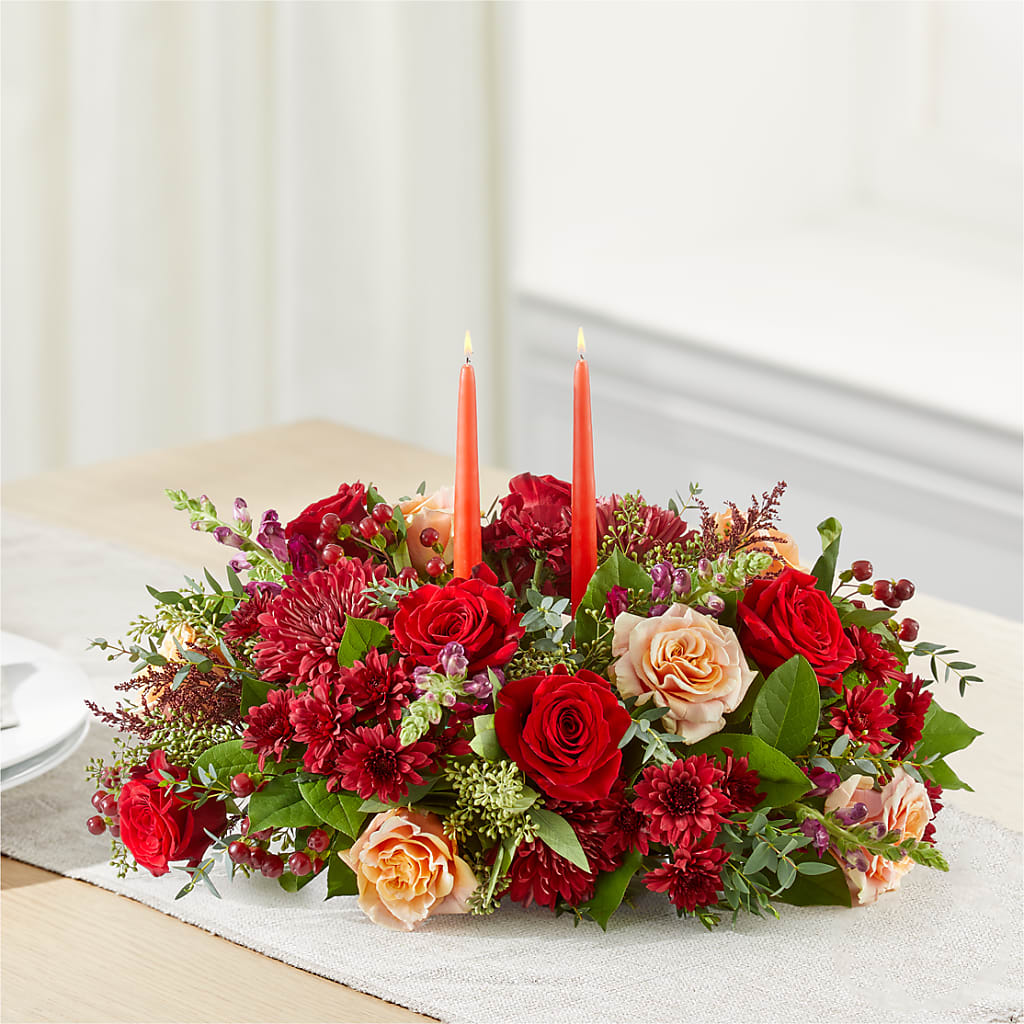Most Thankful Centerpiece –  Militaryflorist.com, Tontitown AR