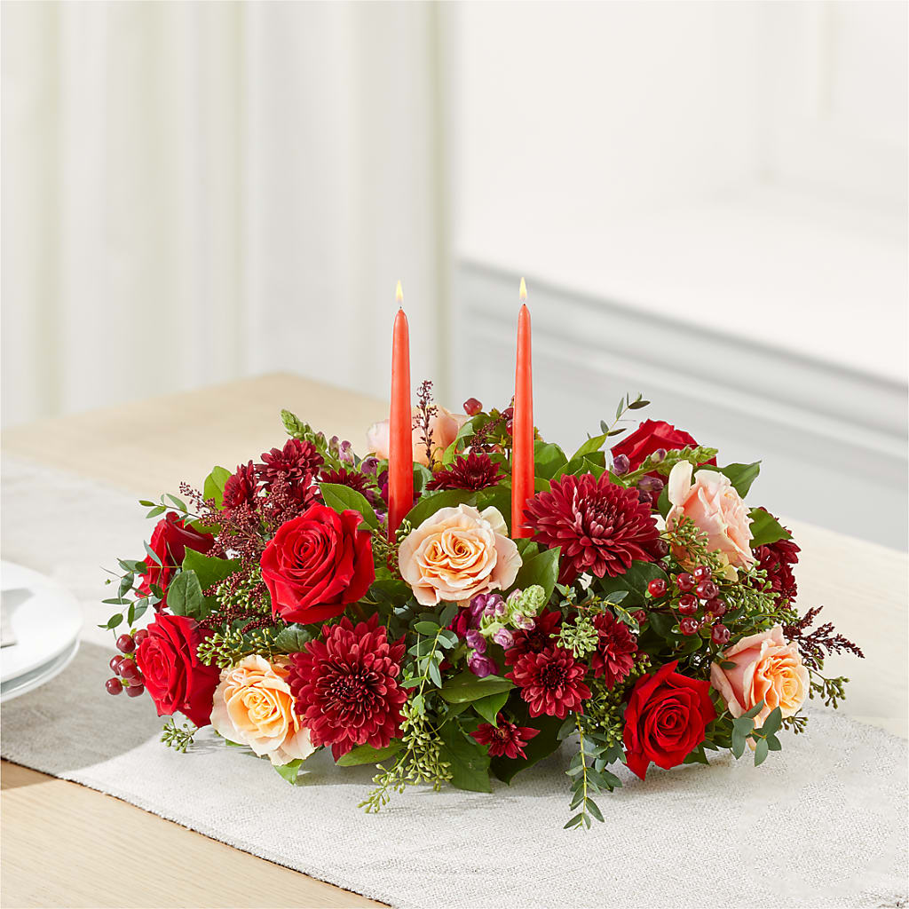 Most Thankful Centerpiece –  Militaryflorist.com, Tontitown AR